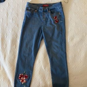 Guess floral jeans